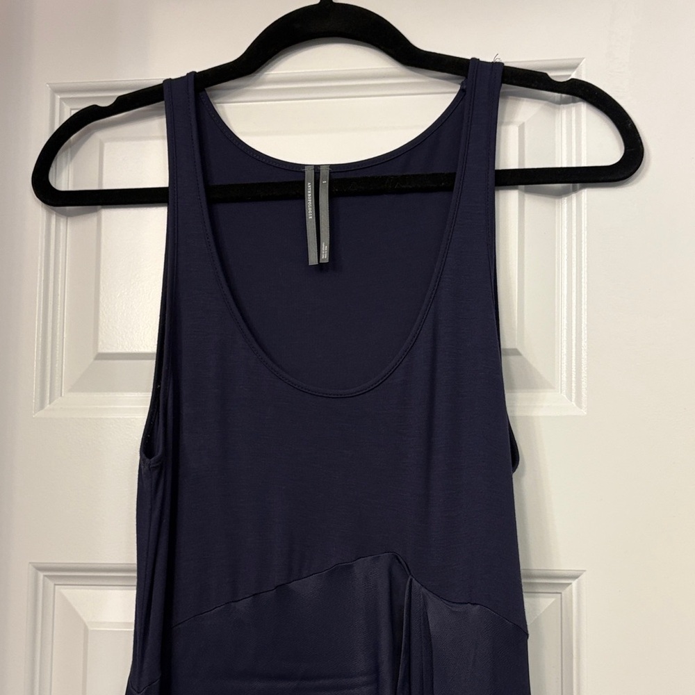 Navy Blue Anthropologie Twofer Dress and Top - Picture 8 of 10